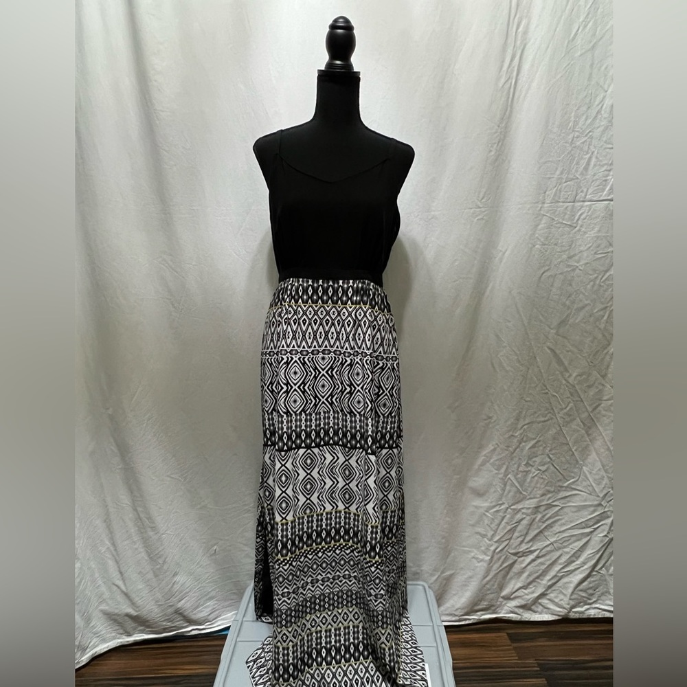 J Crew Factory Black Maxi Dress Size 4